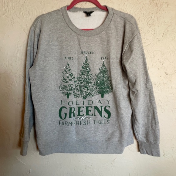 J. Crew Tops - JCrew holiday sweatshirt